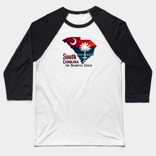 South Carolina Lover Baseball T-Shirt